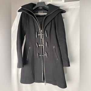 Mackage Black Pea Coat size S/P